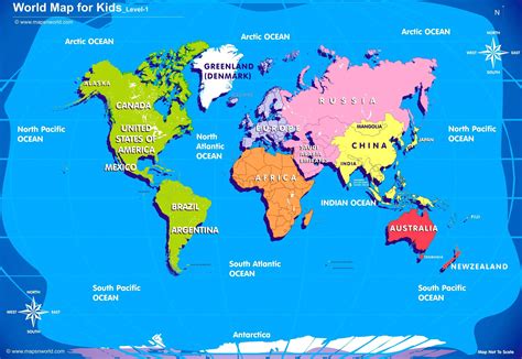 World Map Kids 的图像结果