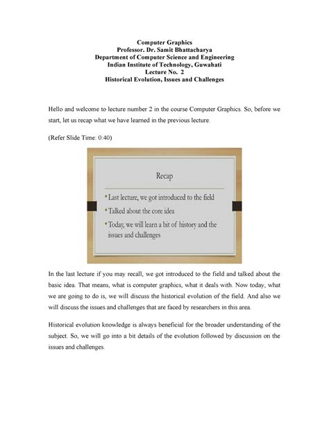 Lec2 - Official notes by Professor. Dr. Samit Bhattacharya - Computer ...