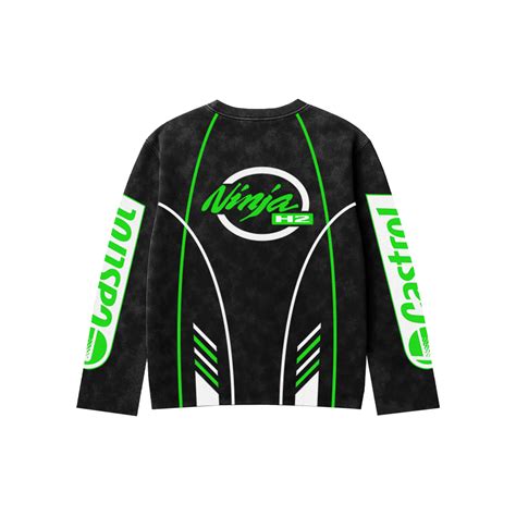 Kawasaki Ninjastrike Oversized Full Sleeve Tee – HolyHeads