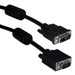 QVS CF15D-25 VGA to DVI Adapter Cable ? 25 Feet - Buy QVS CF15D-25 VGA ...