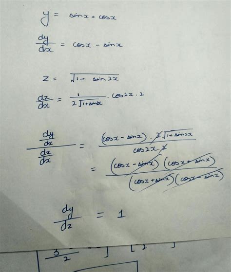(sinx + cosx) diffrentiate with ---------------------- respect to ...