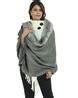 Buy Grey Shawls & Wraps for Women by MANRA Online | Ajio.com