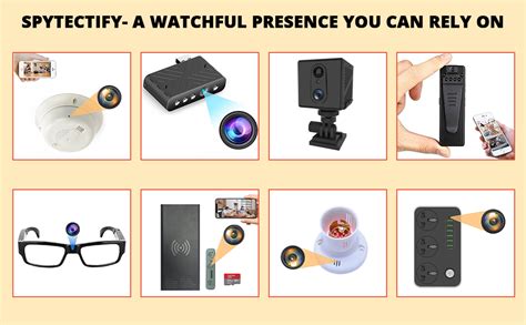 Buy SPYTECTIFY Hidden Spy Camera Wi-Fi Doorbell- Hidden Camera with 24 ...