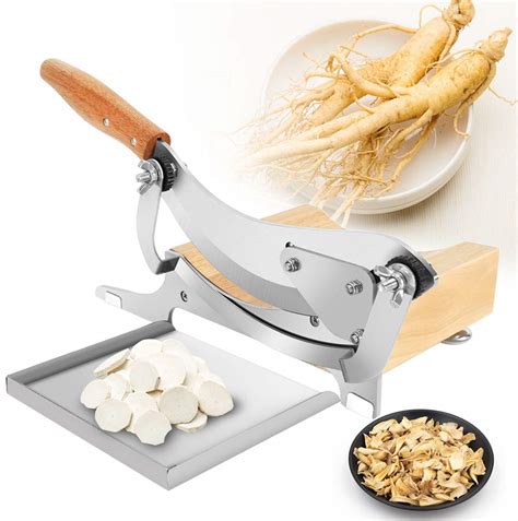 Buy Moongiantgo Manual Chinese Medicine Slicer Radiused Biltong Beef ...