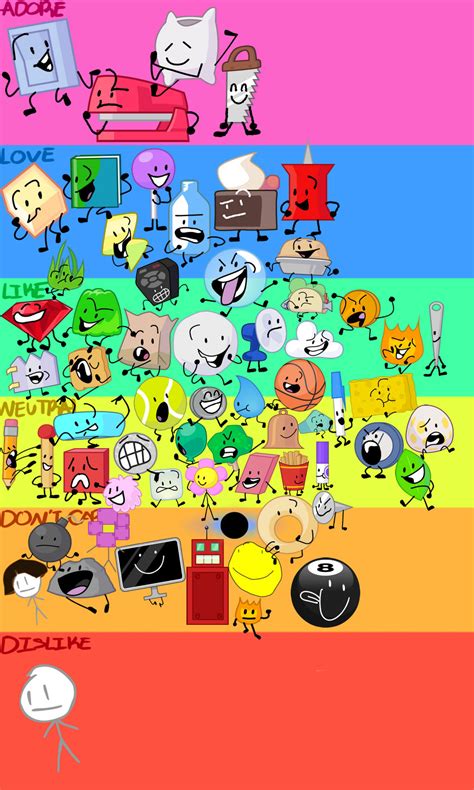 Bfb 9 Recommended Characters at Tayla Thornton blog