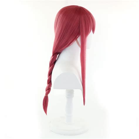 HUNIGIR Pink Braid Wig Hot Pink Cosplay Wig Braided Rose Red India | Ubuy