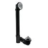 WESTBRASS Twist and Close Sch. 40 Abs Bath Waste with Two-hole Elbow In ...