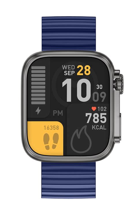 Timex iConnect Edge 1.83"(4.64 cm) Display & BT Calling Unisex Smartwa ...