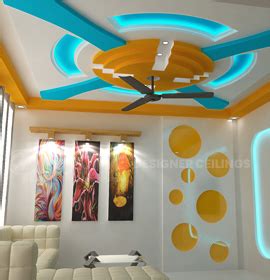 Designer False Ceiling Ideas for Living Room - Designs for Hall False ...