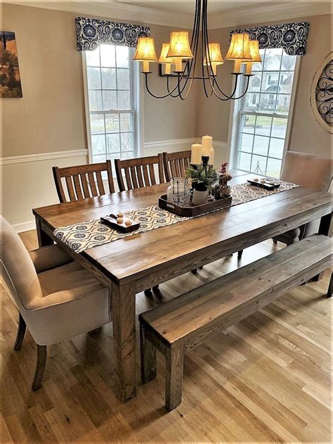 farmhouse style dining room sets