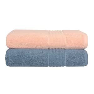 LUKSYOL Luxury Towel Set: 100% Turkish Cotton 600 GSM 2-Piece (Bath ...