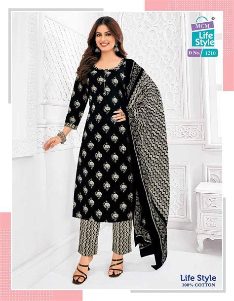 MCM Lifestyle Vol 12 Cotton Readymade Suits New Catalog