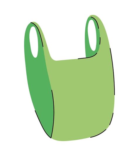 Green eco bag | Free Vector