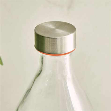 Buy Corsica Orla Set of 4 Glass Bottles - 1L from Corsica by Home ...