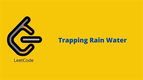 Image result for Trapping Rainwater Problem Using Two Pointer