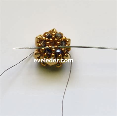 Edging Peyote Stitch Tutorial Bead 的图像结果