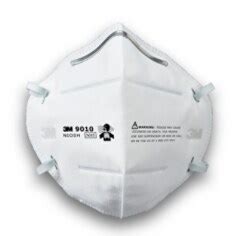 3M™ Particulate Respirator 9010, 50/Carton, 10 Cartons/Case, 500/Case ...