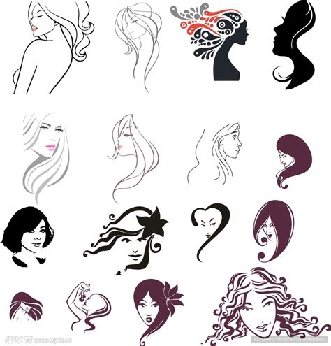 女士简笔画 的图像结果