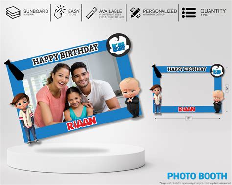 Boss Baby Theme Exclusive Kit | Kids Birthday Party Kits Online – Party ...