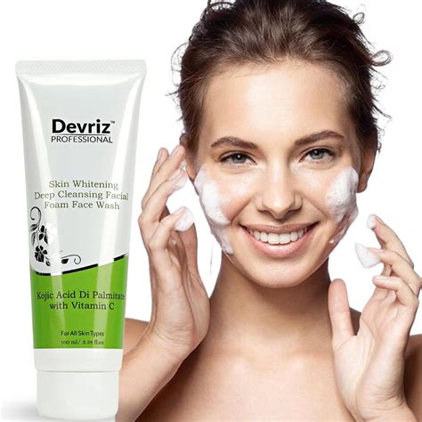 Devriz oil Free Foaming Face Wash For Women & Men| Remove dark spots ...