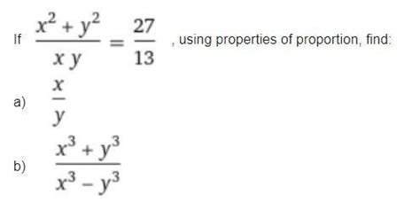 Solve using properties of proportion - Brainly.in