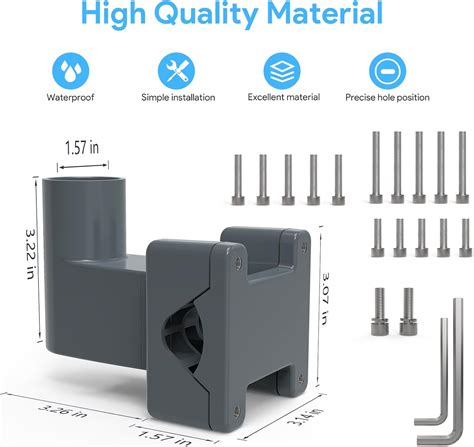 MSAFF Starlink Mini Mount - Gen 2 Pole Mount Starlink India | Ubuy