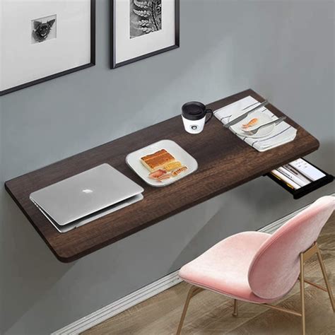 Torche Wall mounted Study table(31 inches X 16 inches) round corner ...