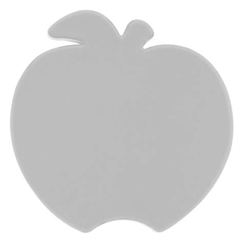 ADORNO DE CERÁMICA FORMAS MANZANA PARA SUBLIMACIÓN ACF-02
