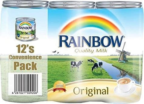 Rainbow Original Evaporated Fresh Milk its Creamy Texture Alone ...