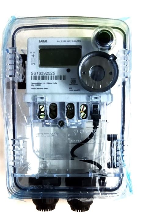 Net Bidirectional Meter 1 Phase For Solar Net metering (SARAL) (10-60A ...