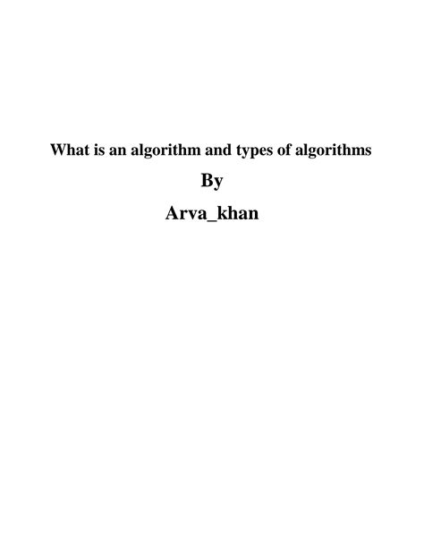 Types of Algorithm Method 的图像结果
