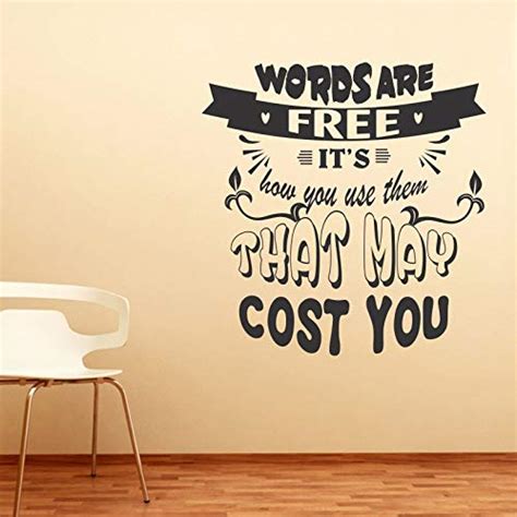 Buy Wall Kriti Wall Sticker for Home Decor Bedroom Quotation Vinyl Wall ...