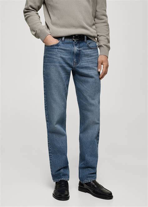 Jean Bob regular-fit - Homme | MANGO Tunisie