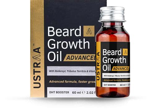 Buy USTRAA BEARD GROWTH OIL ADVANCED - 60 ML Online & Get Upto 60% OFF ...