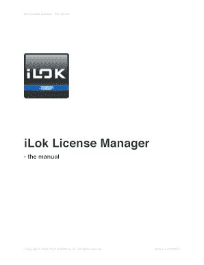 Fillable Online iLok License Manager - the manual Fax Email Print ...