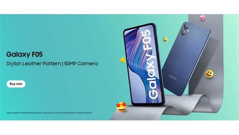 Samsung Launches Galaxy F05 with Stylish Leather Pattern Design and ...