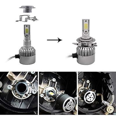 HUIQIAODS H7 LED Headlight Bulb Adapter Holder Socket For India | Ubuy