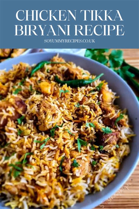 Chicken Tikka Biryani Recipe