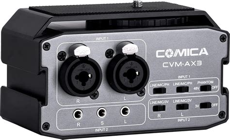 comica XLR Audio Mixer, CVM-AX3 XLR 6.35mm 3.5mm India | Ubuy