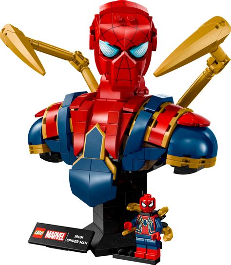 New LEGO Iron Spider-Man images confirm exclusive minifigure