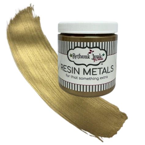 Resin Metals Gold – Rethunk Junk Paint Co
