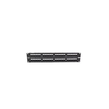 COMMSCOPE UNIPRISE SOLUTIONS 48-PORT PATCH PANEL CAT6A,110-MOD IP10 MOD ...