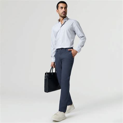 Midnight Blue Slim Fit Mobile Pants for Men – XYXX Apparels