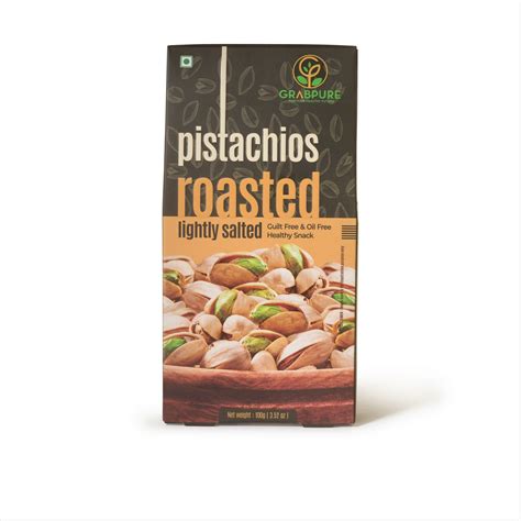 Iranian Pistachios | Pista | Roasted & Lightly Salt | GrabPure