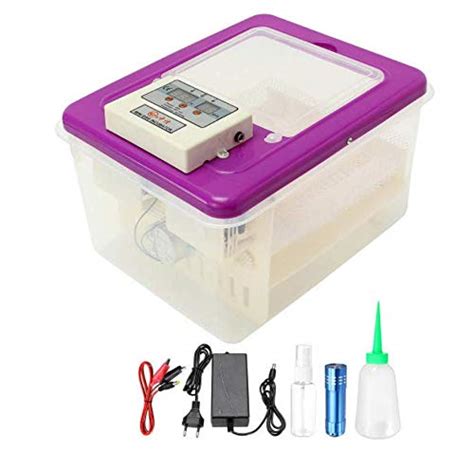 Dintechs AC 12V Silicone Automatic Poultry Hatching Mini Double Screen ...