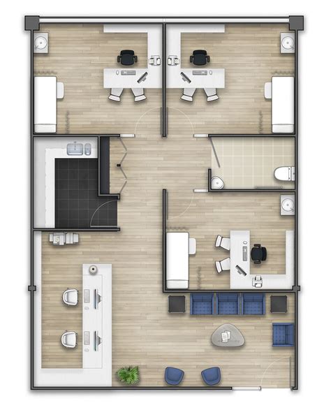 Small Office Floor Plan Layout: Tips And Tricks For 2023 - Modern House ...