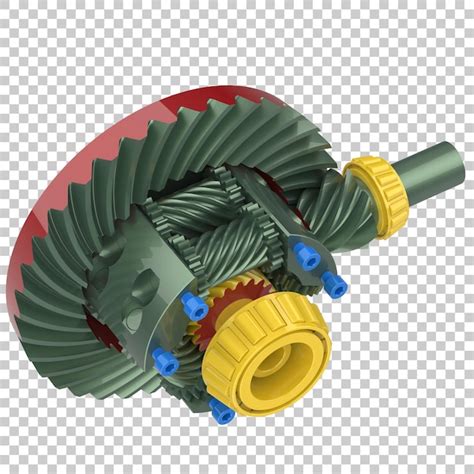 Roues dentées de transmission sur fond transparent illustration de ...