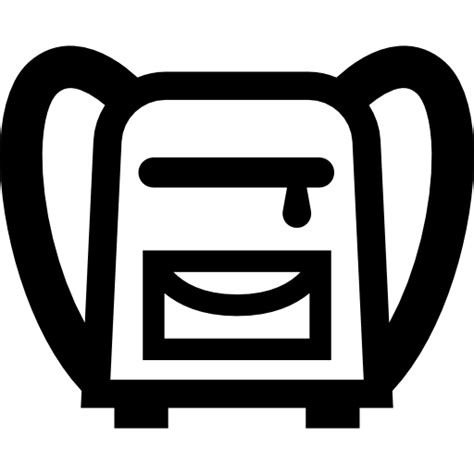 Back bag for school - Free education icons