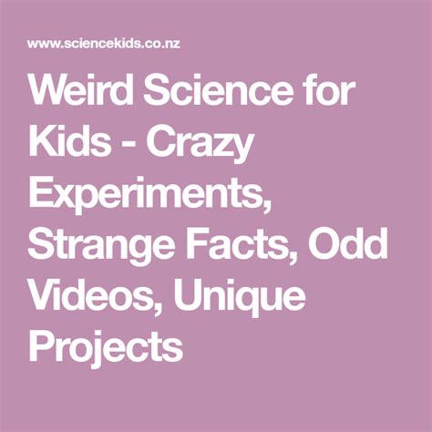 Weird Science Experiments 的图像结果
