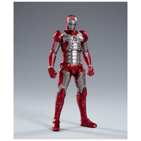 ZD Toys: Marvel Iron Man MK 5 Luminous Version Action Figures 7 Inch ...